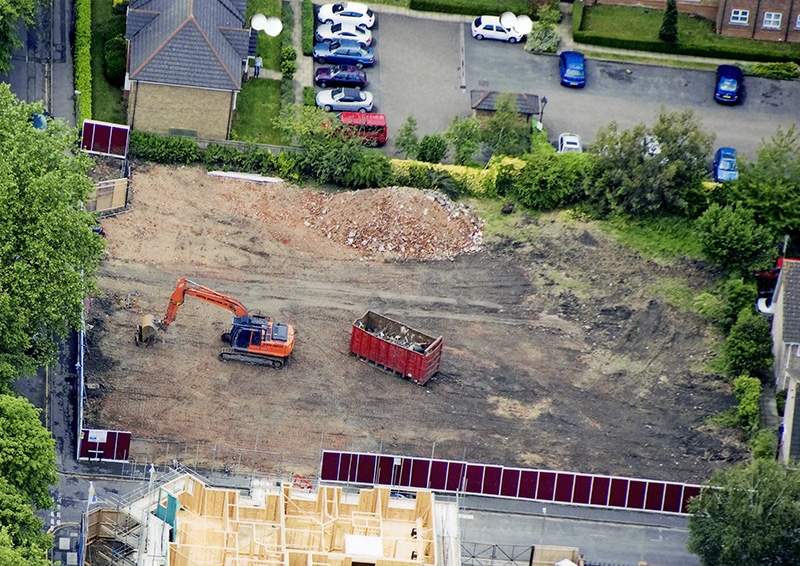 Maybury road demolition Maybury road demolition