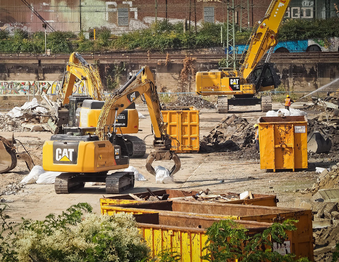 Demolition site Demolition site